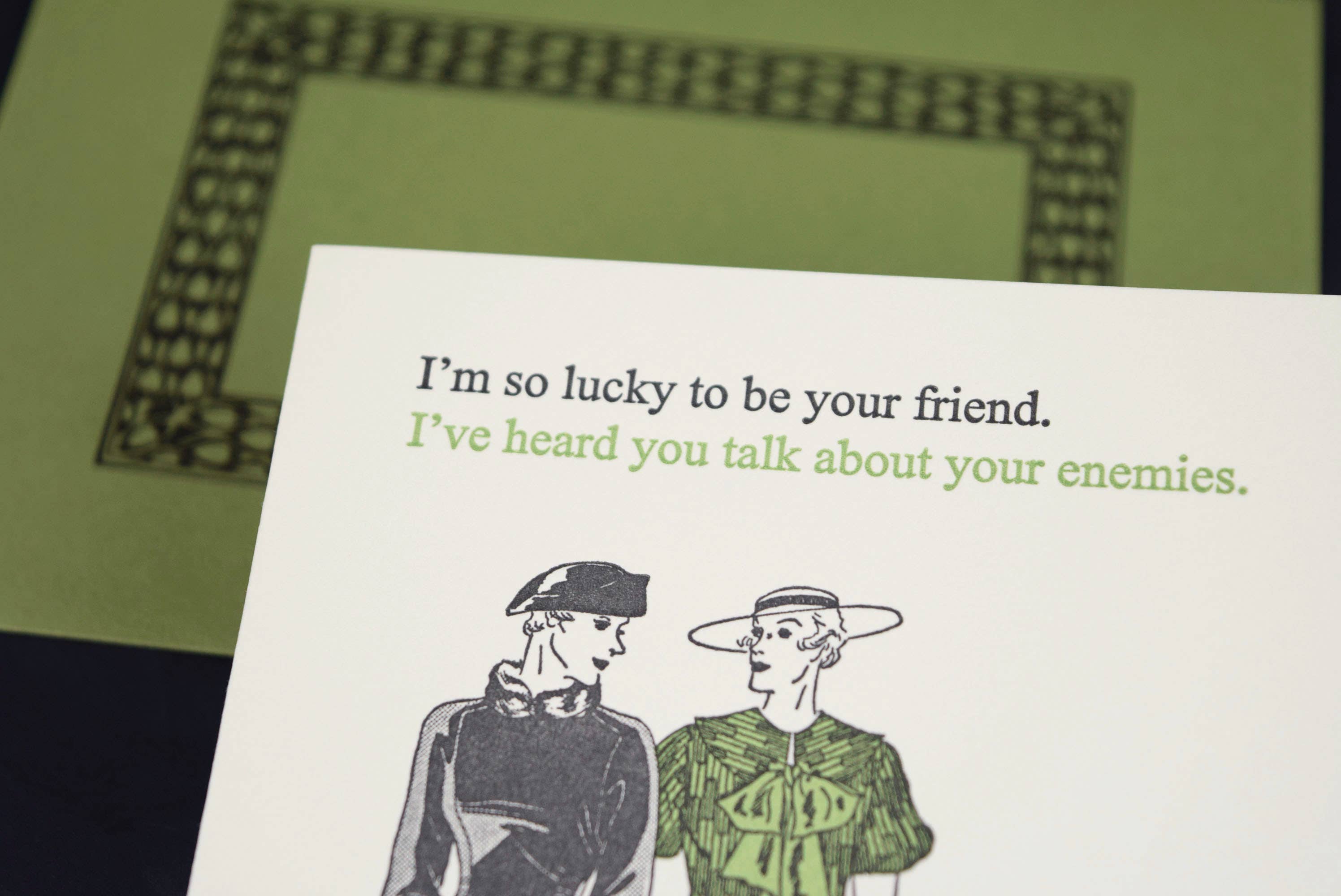 Oddball Press LLC - Wholesale Friendship Card - Friend Card1