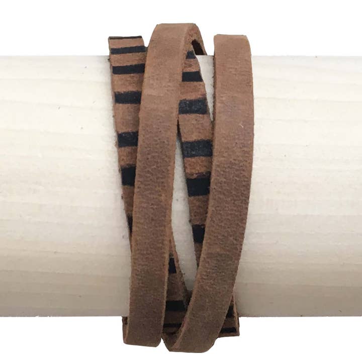 Skinnywrap Bracelet - Tan for wholesale by SKG Leather