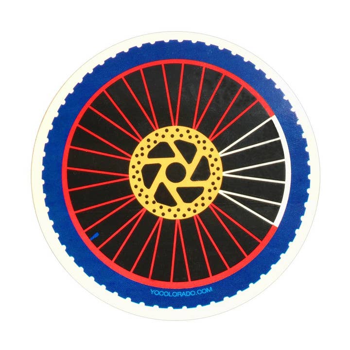 YoColorado - Wholesale Sticker - Sticker - Colorado Mountain Bike Wheel0