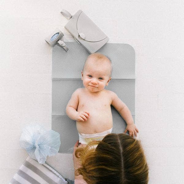 Ubbi - Wholesale Travel Changing Pad - Baby - Gray On-the-Go Wipes Dispenser7