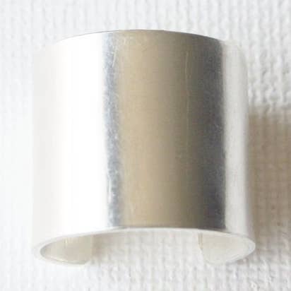 Monica - Sterling Silver Cigar Band Ring for wholesale by The Pink Locket