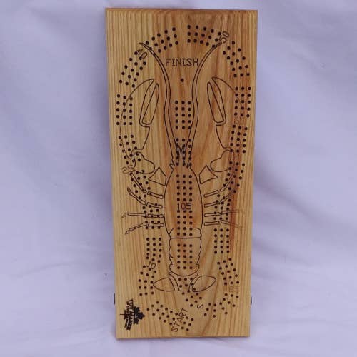 Toy Maker of Lunenburg - Wholesale Board Game - Lobster Cribbage Board2