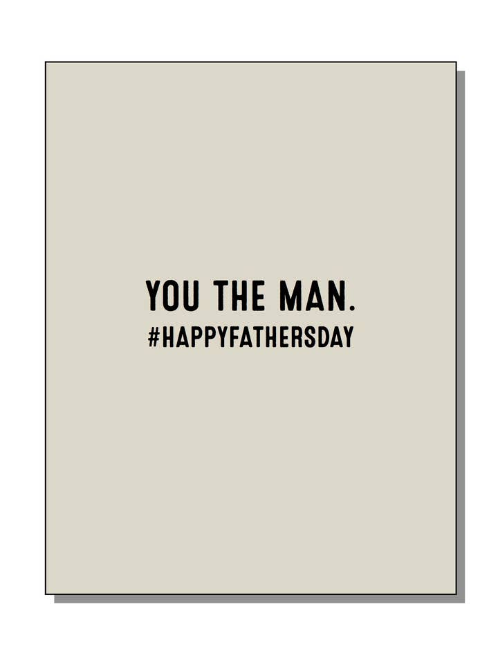 Vous la carte de l'homme pour la vente par jack + ella paper