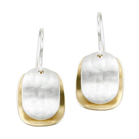 Boucles d'Oreilles Ovales pour la vente par Marjorie Baer