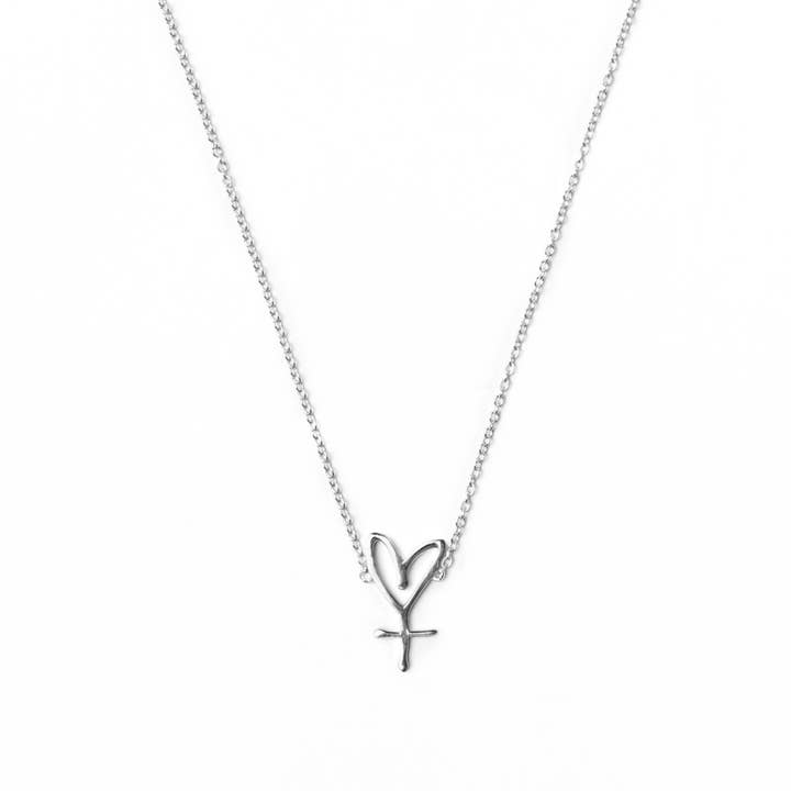 Secret Sisterhood – wholesale Hänge-/berlockhalsband – Systerskap Symbol Halsband