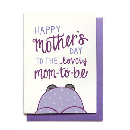 Mother's Day Card - Mom-To-Be for wholesale by Hennel Paper Co.