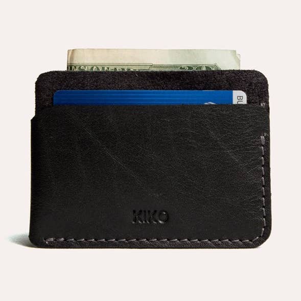 Kiko Leather - Vente Porte-cartes – unisexe - Étui à cartes triple poche0