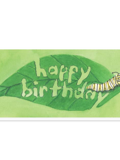 Caterpillar Birthday Card for wholesale by The Lavender Whim