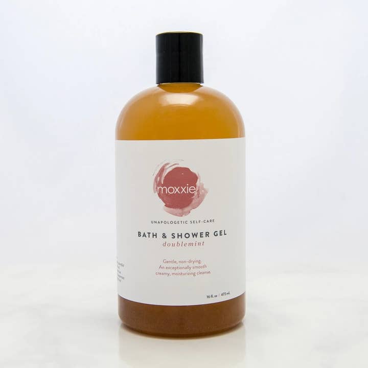 SHOWER GEL AND BODY WASH - PEPPERMINT for wholesale by Moxxie Essential Care