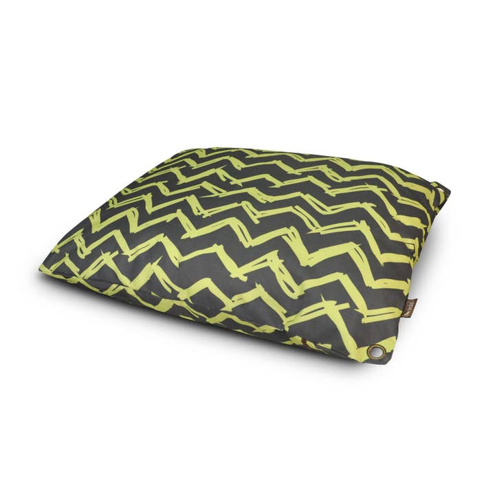 Chevron - Outdoor Bed (Yellow) for wholesale by P.L.A.Y. Pet Lifestyle and You