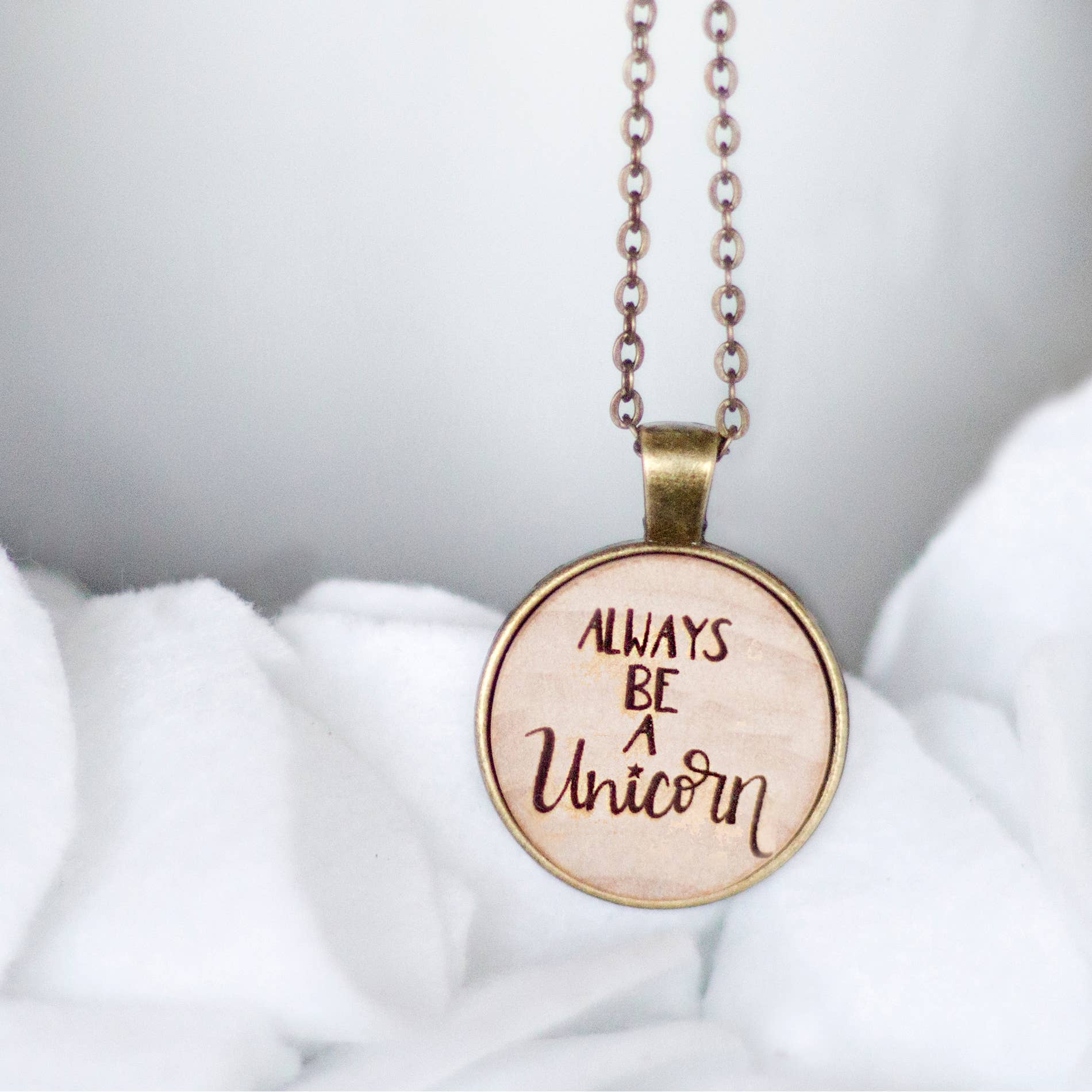 Little Allegory - Wholesale Pendant/Charm Necklace - Always Be a Unicorn Necklace1