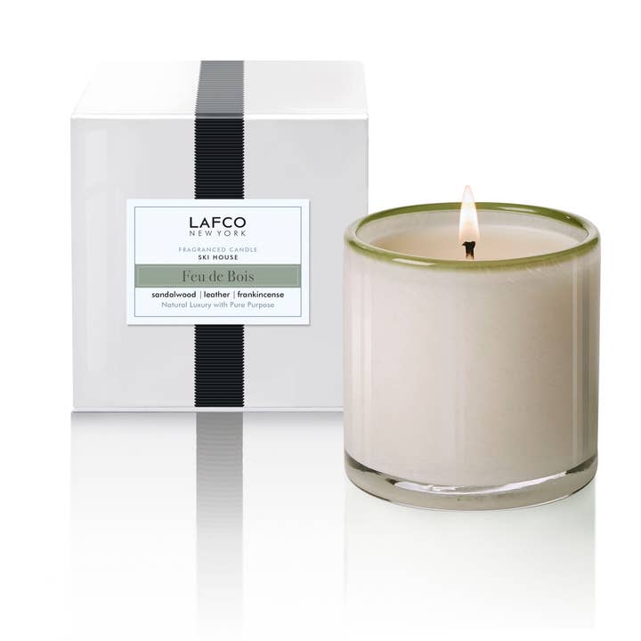 Feu de Bois Signature-Kerze für den Großhandel von LAFCO New York