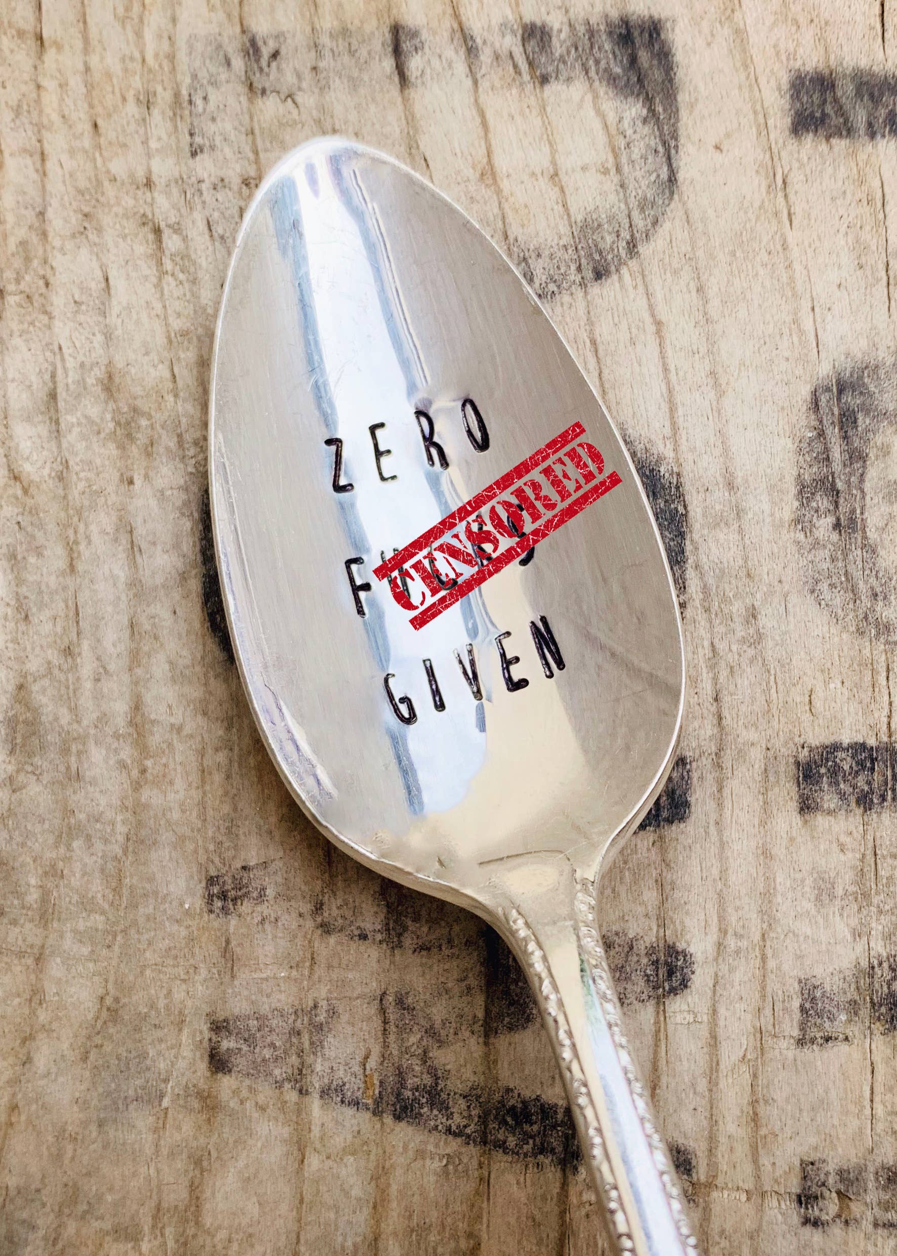 Pumpernickel and Wry – Engroshandel Bordske (bestik) – Naughty Coffee Tema Håndstemplede Vintage sølvskeer8