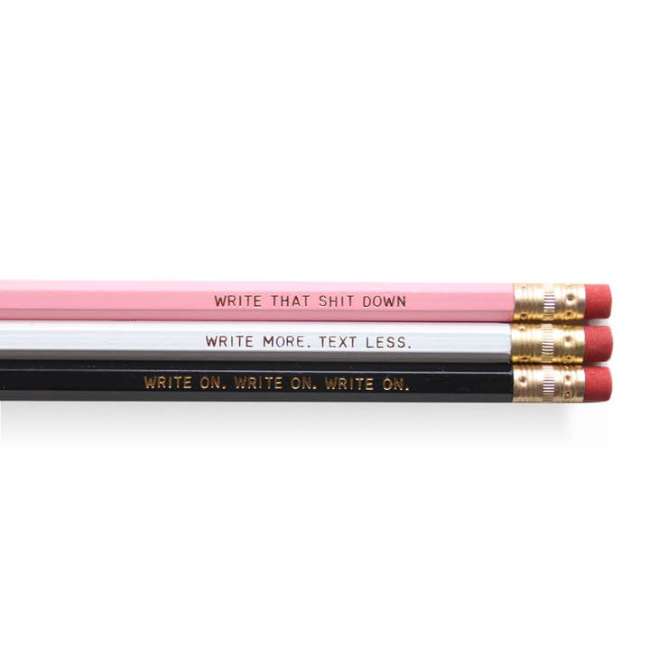 Dahlia Press - Wholesale Pencil - Writing Pencils - Set Of 6 Pencils1