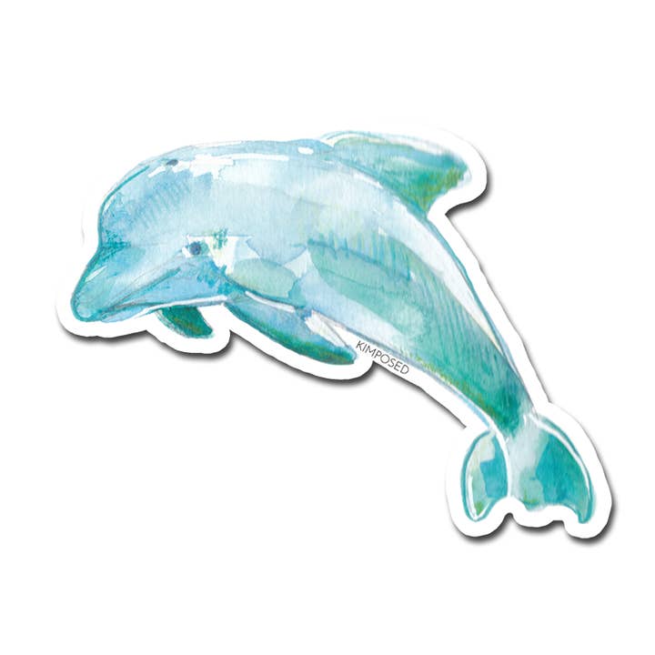 Dolphin Sticker for wholesale by Kimposed