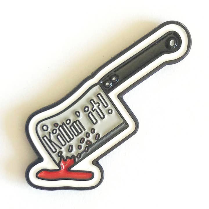 Killin It Enamel Lapel Pin for wholesale by Yellow Daisy Paper Co.