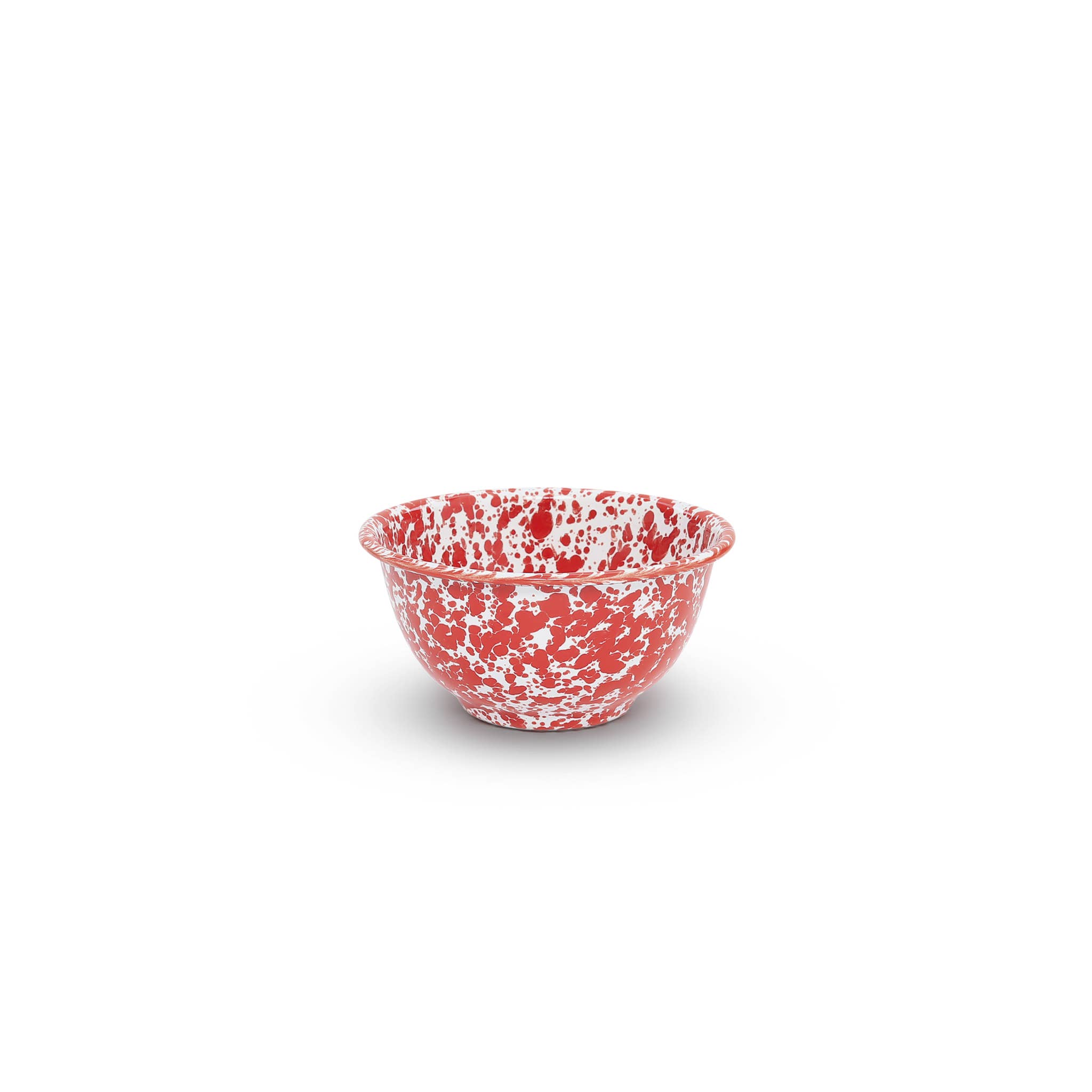 Crow Canyon Home – wholesale Bowl – Splatter Enamelware Small Footed Bowl3