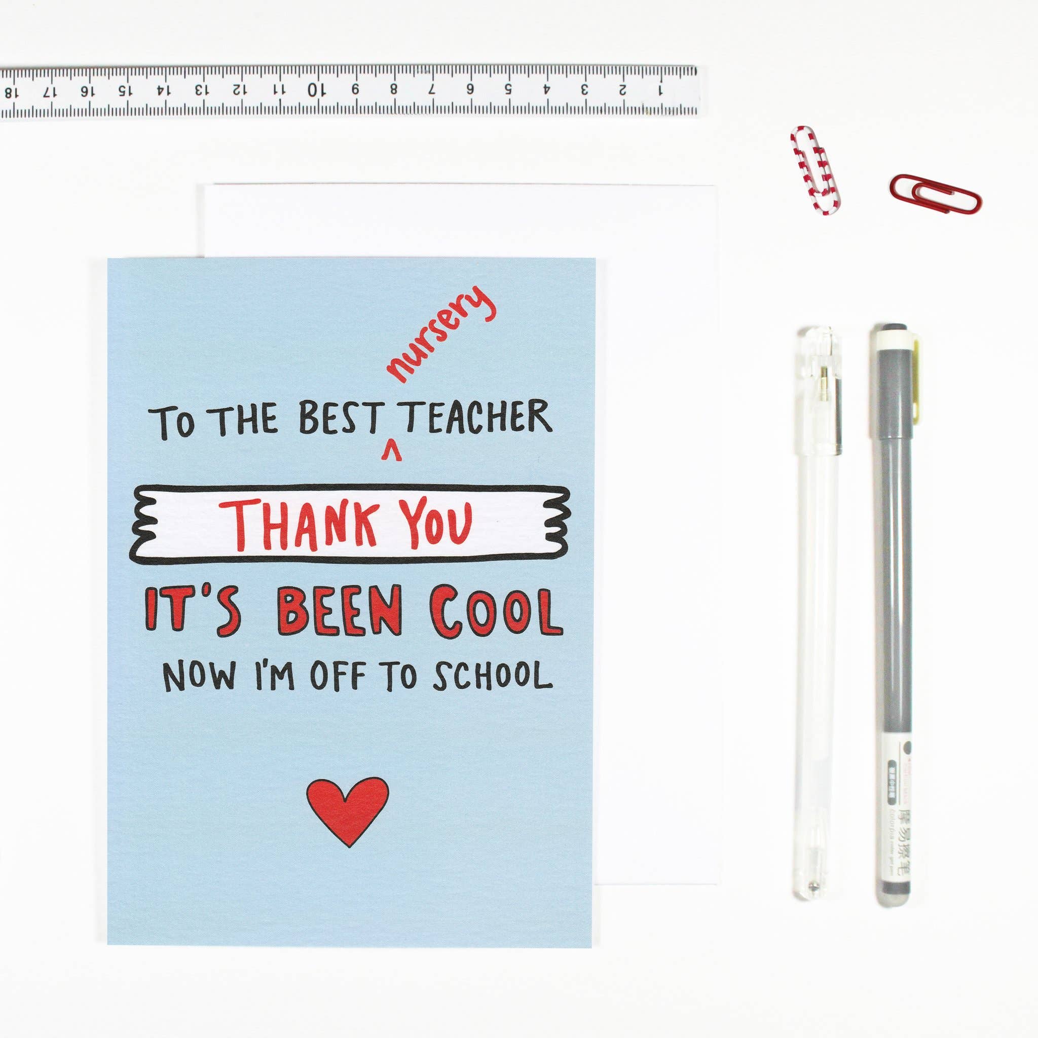 REMOVED BRAND - Wholesale Thank You Card - It's Been Cool Card0