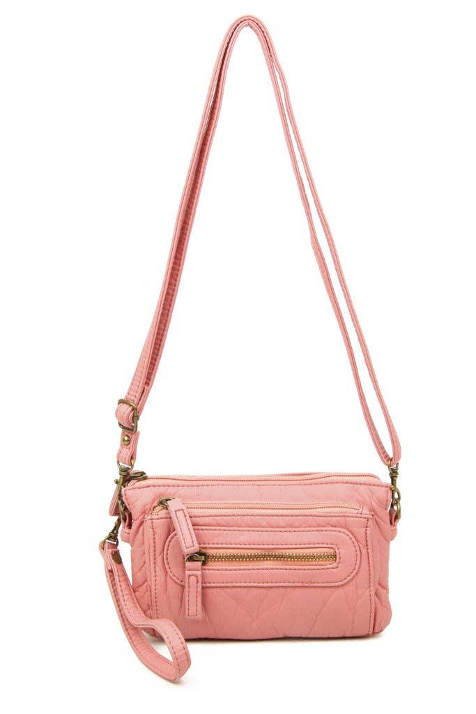 AMPERE CREATIONS - Wholesale Crossbody Bag - Women's - The Anita Soft Vegan Leather 3 in 1 Crossbody Wristlet Bag13