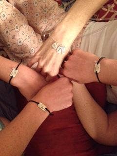 daVoria - Wholesale Charm/Dangle Bracelet - Namaste - Small Intentions1