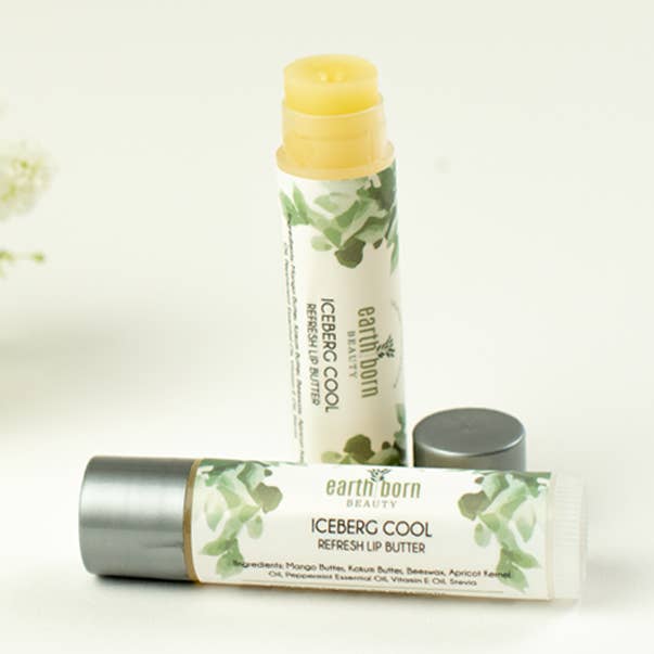 Iceberg Cool Refresh Beurre pour les lèvres pour la vente par Earth Born Beauty