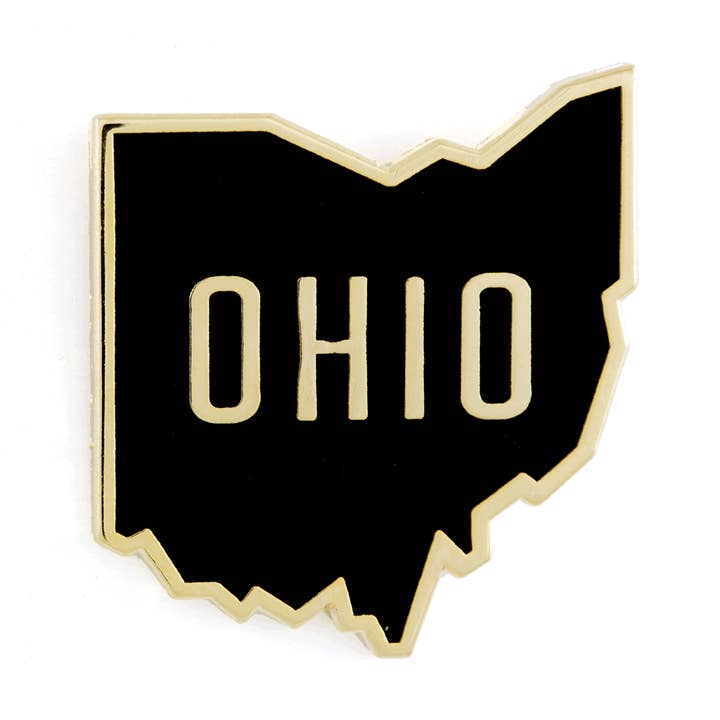 Ohio Enamel Pin for wholesale by These Are Things