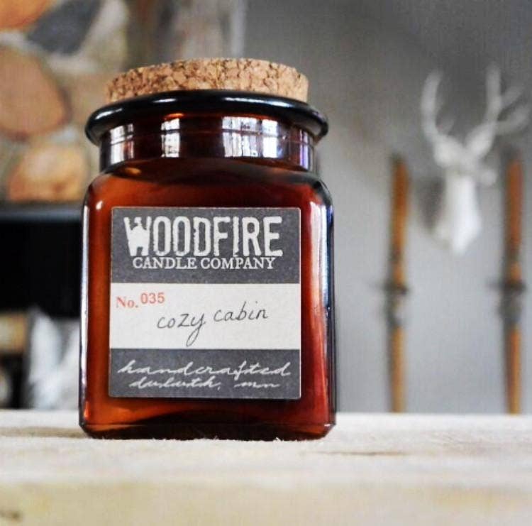 Woodfire Candle Company - Wholesale Pot/gevulde kaars - Amber Apothecary Houtlont Sojakaars Herfstkaarsen2