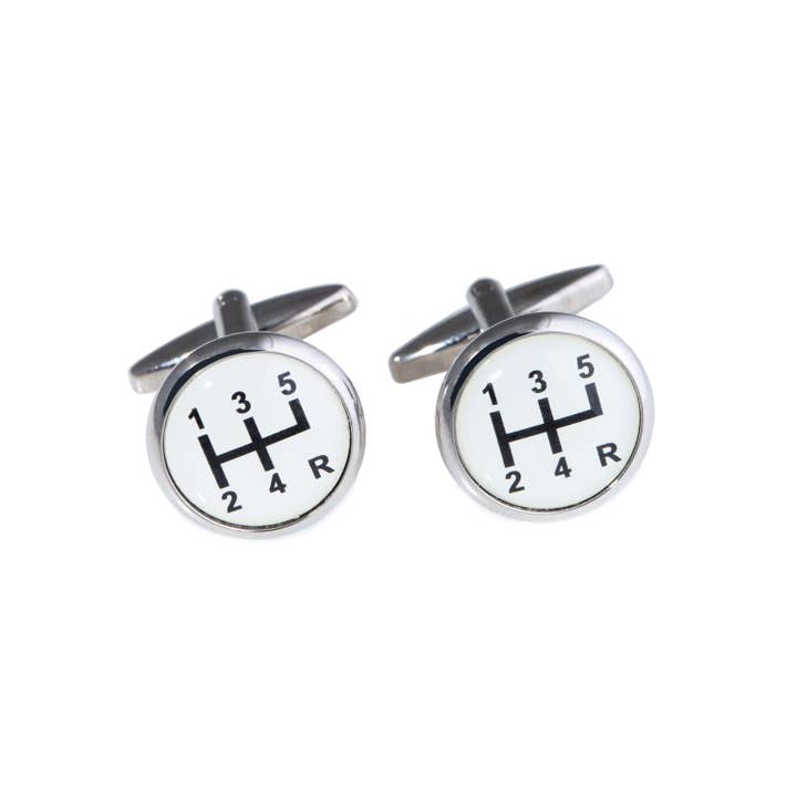 Cufflinks with Gear Shifter Design for wholesale by BeyBerk International