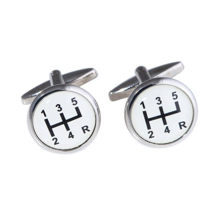 Cufflinks with Gear Shifter Design for wholesale by BeyBerk International