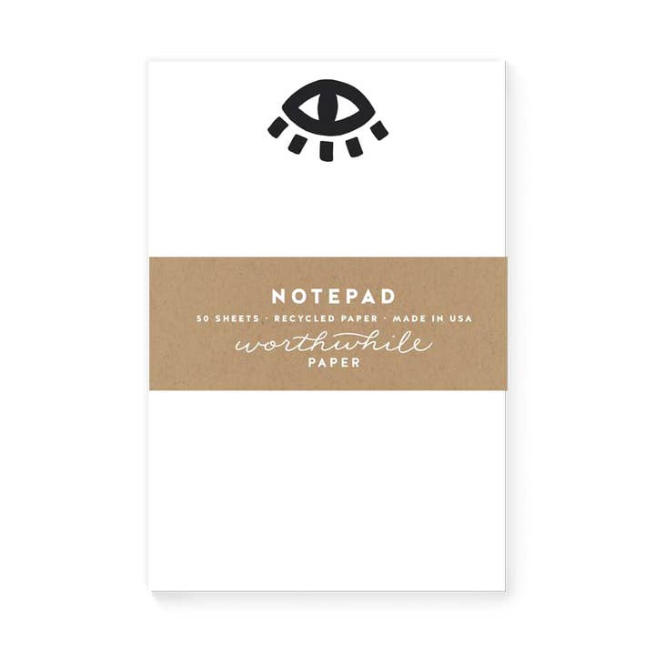 Worthwhile Paper – Engroshandel Notesblok – Eye Notesblok0