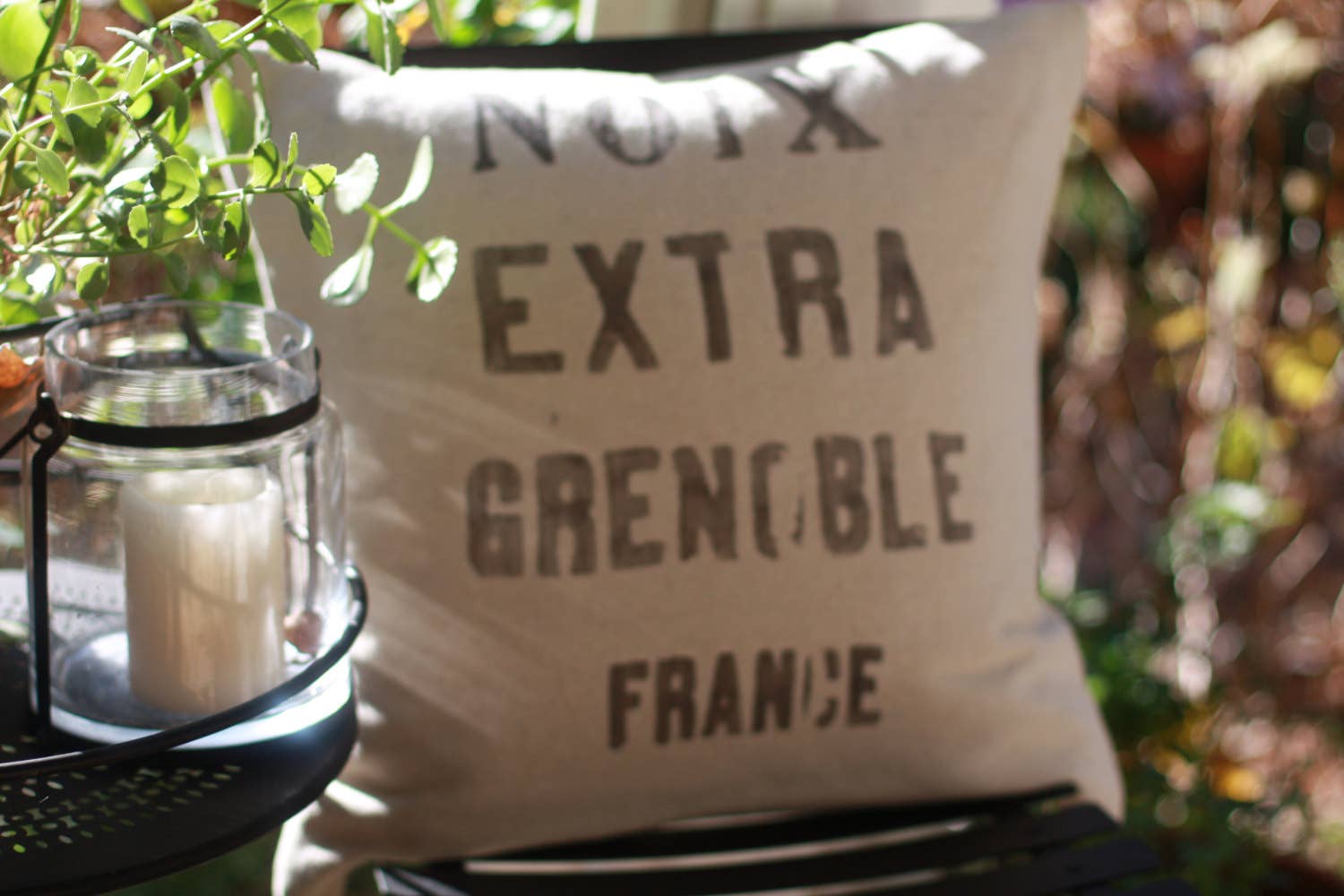 de Beauchêne & Co - Wholesale Throw Pillow Cover - Noix de Grenoble Pillow Cover4
