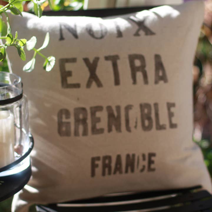 de Beauchêne & Co - Wholesale Throw Pillow Cover - Noix de Grenoble Pillow Cover4