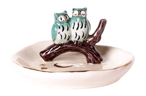 Owl deals ring holder