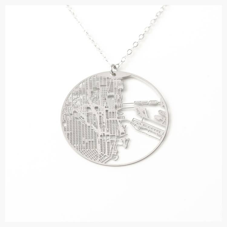 Aminimal - Wholesale Pendant/Charm Necklace - Gold - Miami0