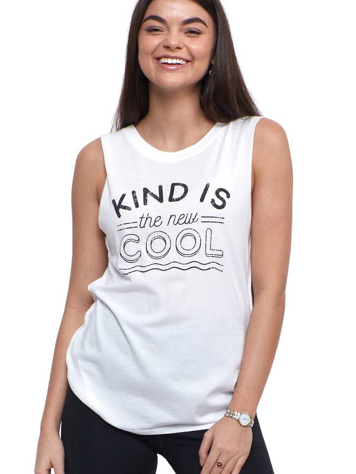 Irgendlich-weißes Muskel-T-Shirt für den Großhandel von Social Sunday