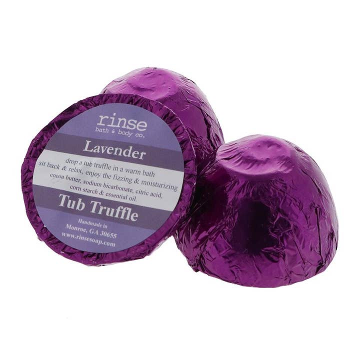 Rinse Bath Body Inc - Wholesale Bath Bomb/Fizz - Tub Truffle - Lavender