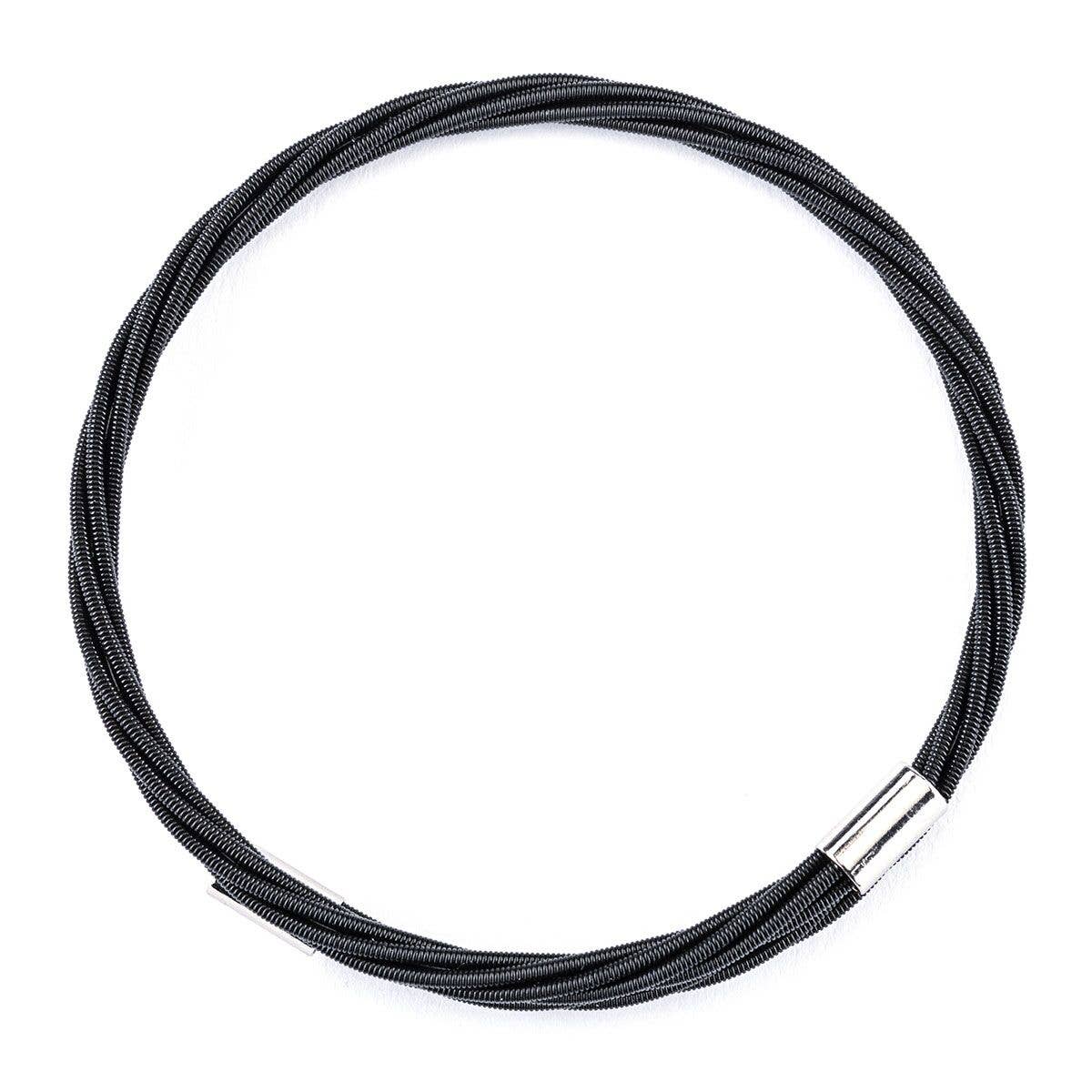 Wear Your Music - Vente Bracelet de perles - Backstage Bracelet Guitare Noir1