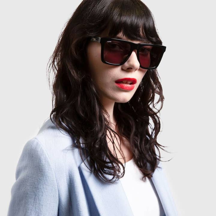 GLVSS - Wholesale Sunglasses - Unisex - Newcomer - Black(Italian Acetate Frame)2