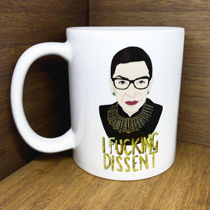 Citizen Ruth – wholesale Kaffekoppar – Jag Fucking Dissent RBG mugg
