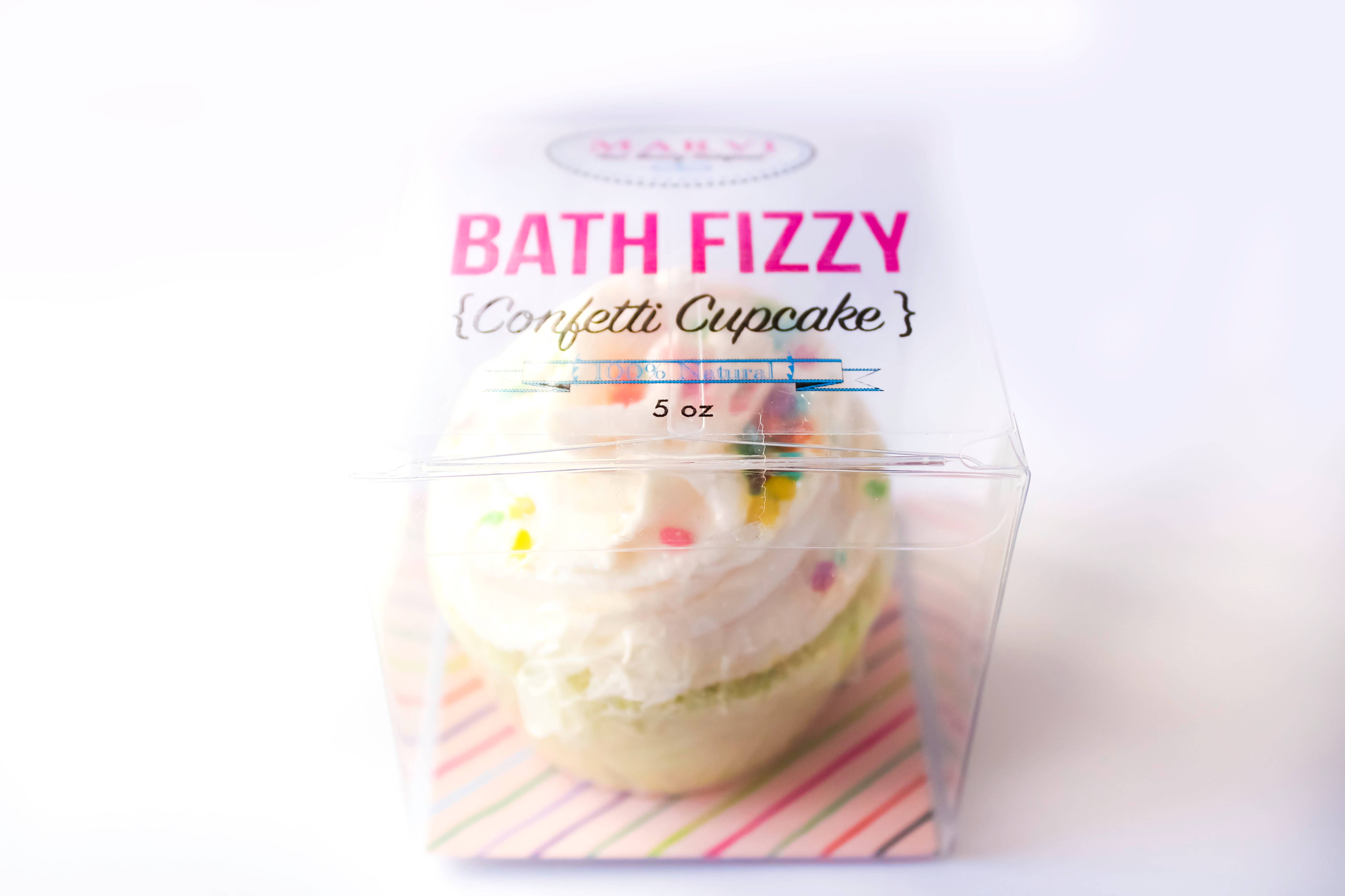 Marvi Beauty - Wholesale Bath Bomb/Fizz - Confetti Cupcake Bath Fizzy3