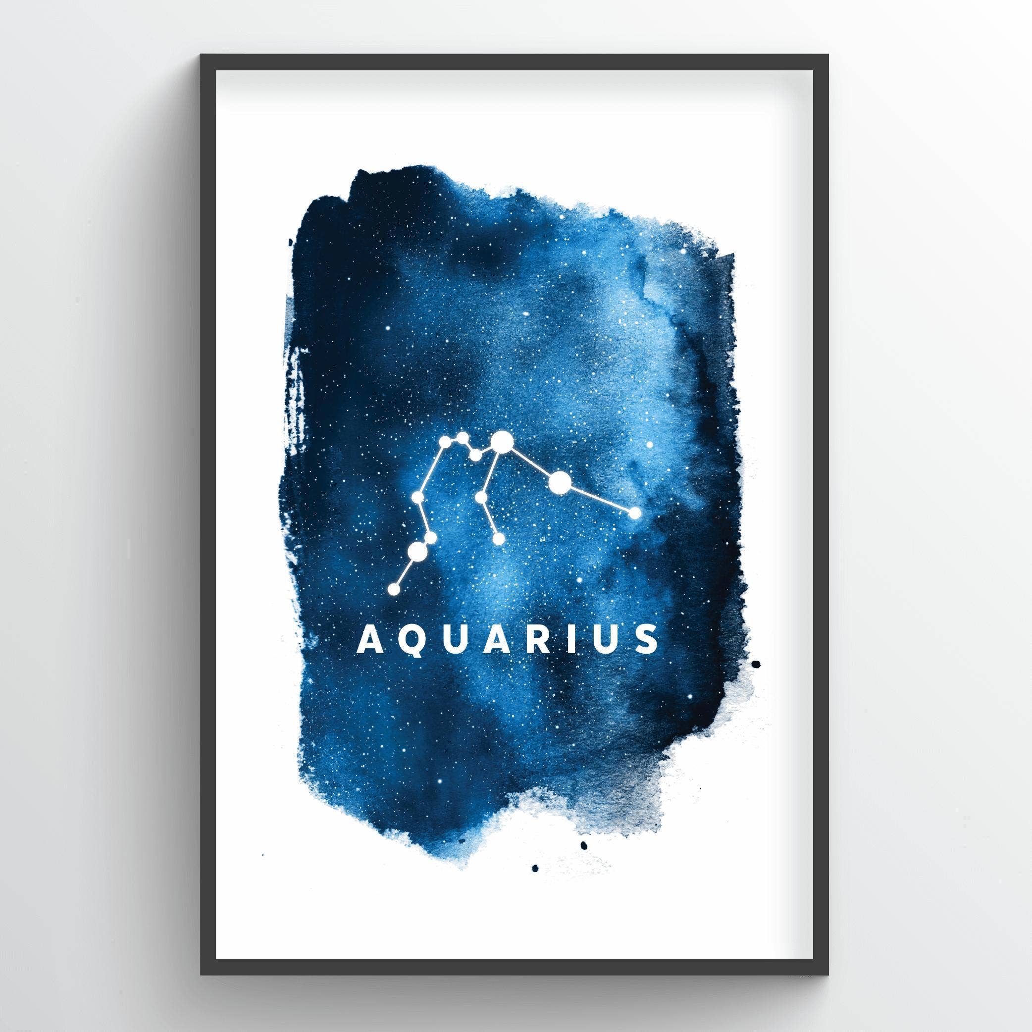 Point Two Design Group - Wholesale Art Print - Zodiac Art Print - Aquarius0
