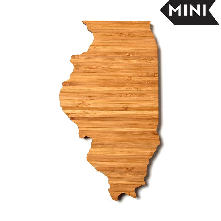 'Mini Illinois Cutting Board for wholesale by American Heirloom