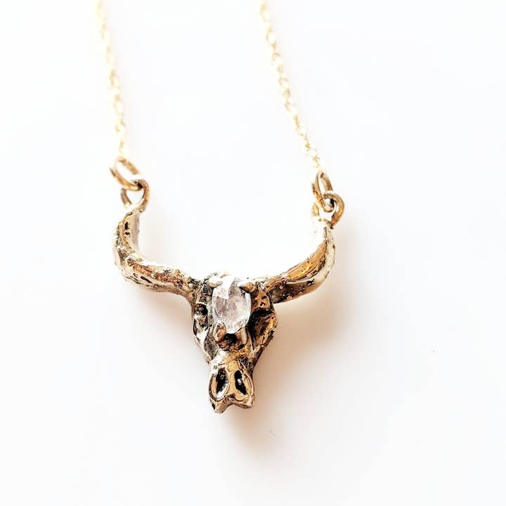 Collar cabeza de buey de latón para venta al por mayor de Sweet 1985