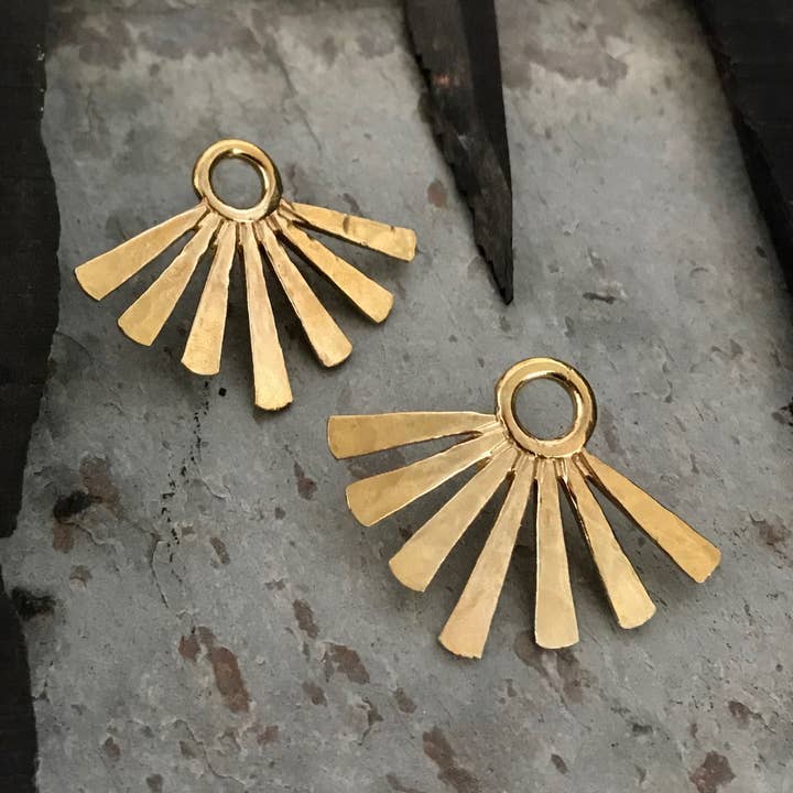 Rays Post Earrings for wholesale by Tiny Anvil