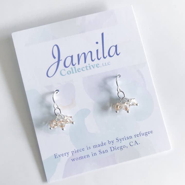Lore Cluster Earrings - Golden for wholesale by Jamila Collective, LLC