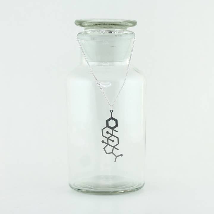 Progesteron Molecule ketting voor wholesale door Sorcery Science