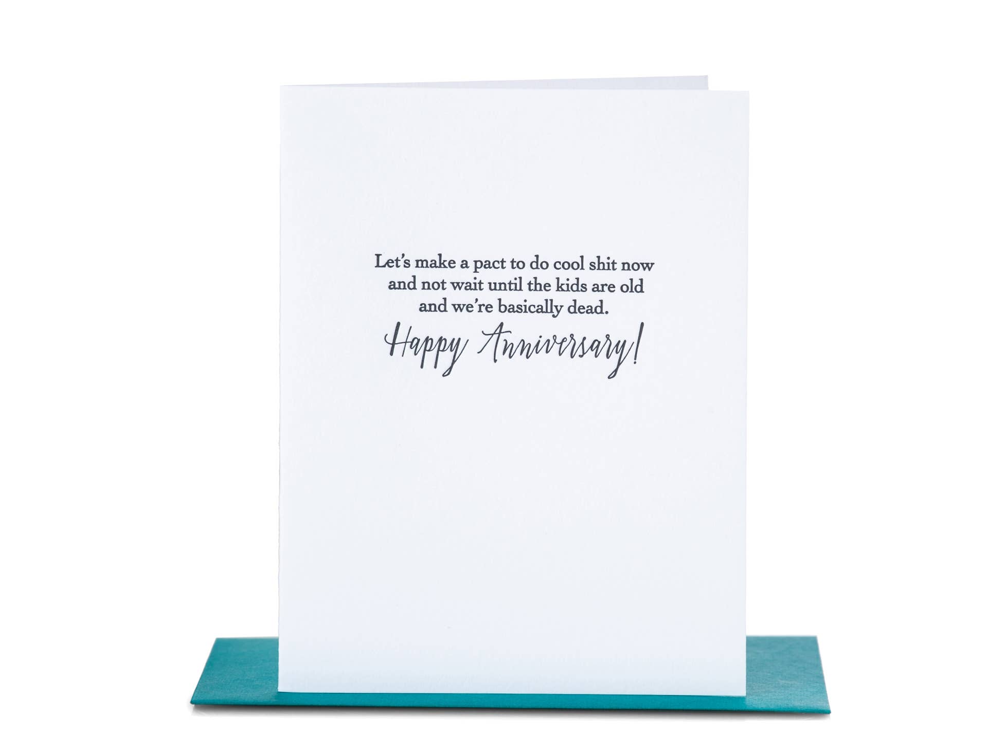 Paper Epiphanies - Wholesale Anniversary Card - Cool Shit Now Anniversary Card1