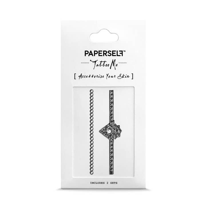 PAPERSELF - Wholesale Temporary Tattoo - Swing Of The 20'S - Ring Temporary Tattoos Stickers0