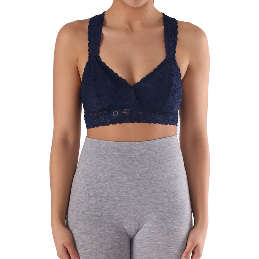 ITZON - Wholesale Bralette - Women's - B82 Lace Bra Top4