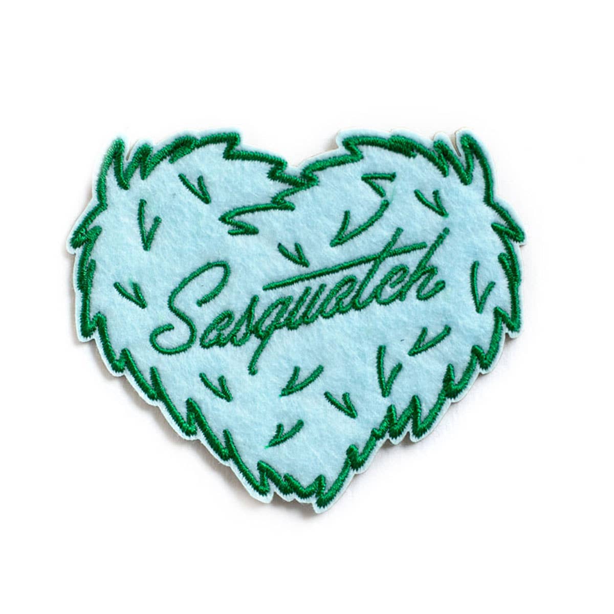 Ello There Outdoors - Wholesale Patch - Patch - Sasquatch Heart Felt Sticky0